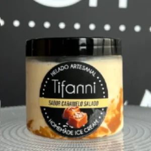 Vasito Helado Caramelo Salado